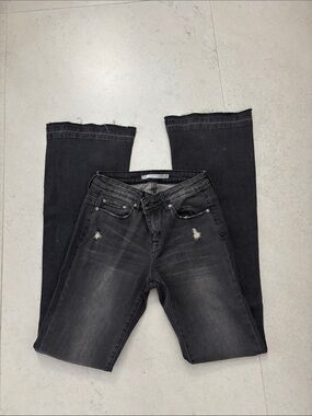 Tractr Black Distressed Jeans